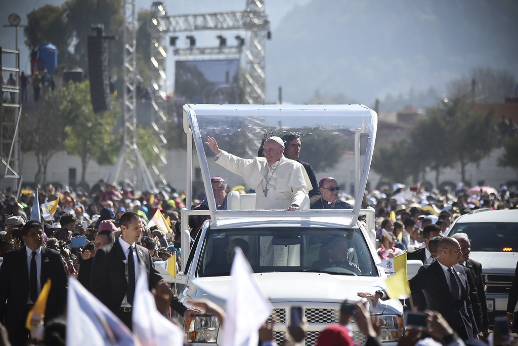 Pope Francis Apostolic Journey to Mexico (credit Marko Vonbergar)